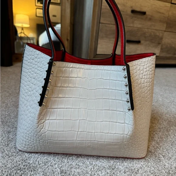 Christian Louboutin Spike Leather Bag - Picture 2 of 6